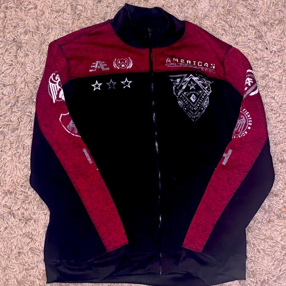 Buckle sweatshirt: reversible